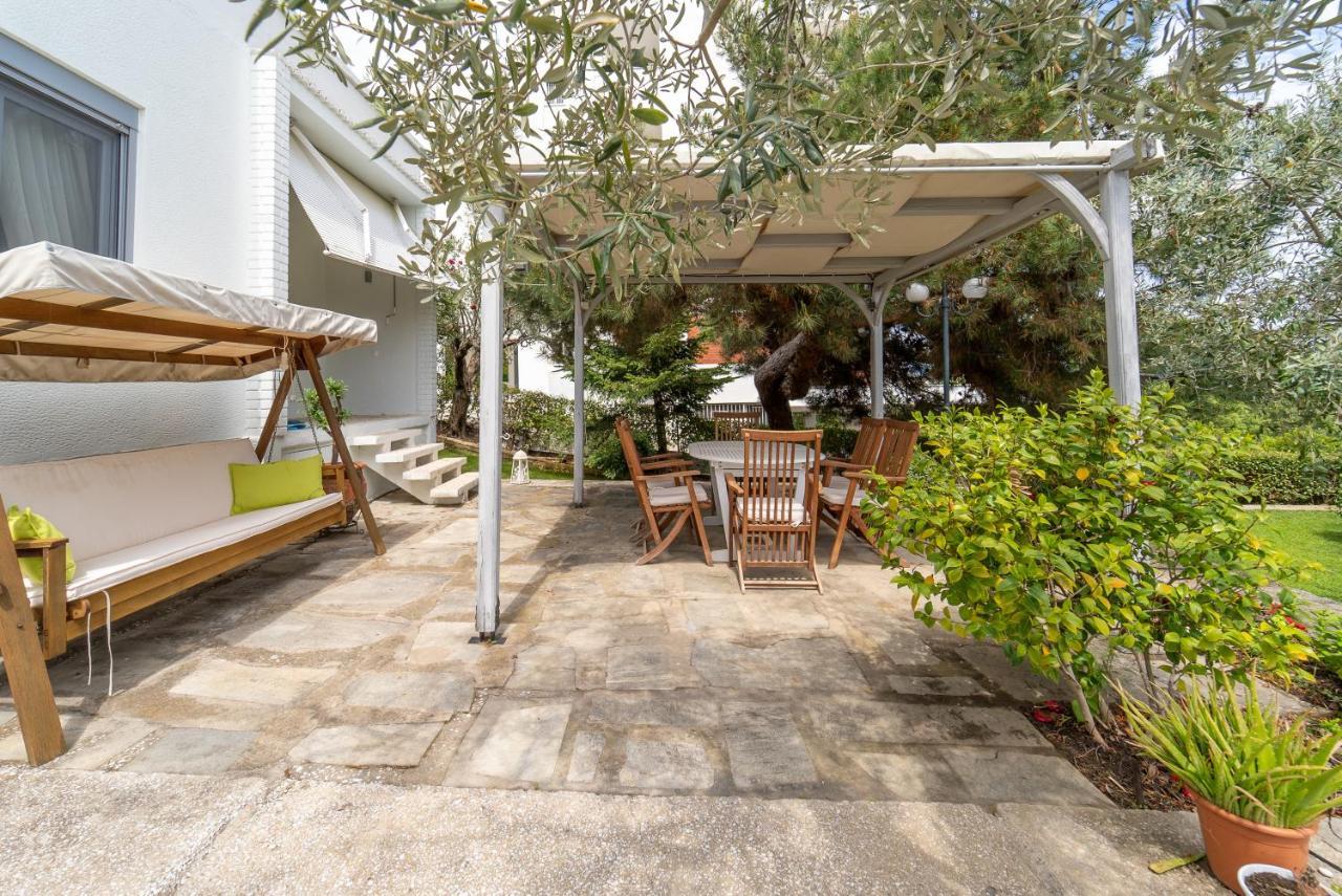 Villa Elia Kavala - Mediterranean Holiday Villa Палеон-Цифликион Экстерьер фото
