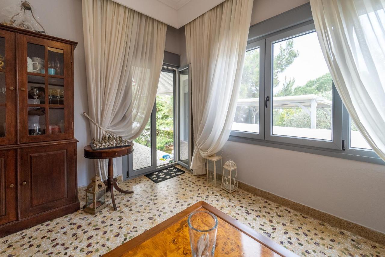 Villa Elia Kavala - Mediterranean Holiday Villa Палеон-Цифликион Экстерьер фото