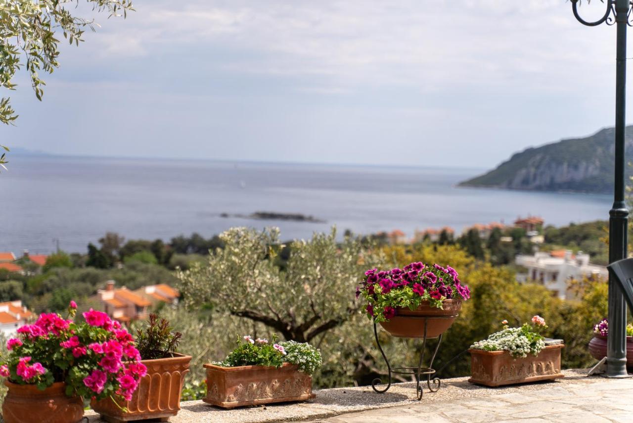 Villa Elia Kavala - Mediterranean Holiday Villa Палеон-Цифликион Экстерьер фото